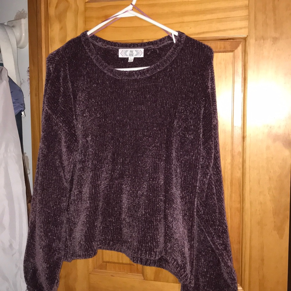 Purple sweater